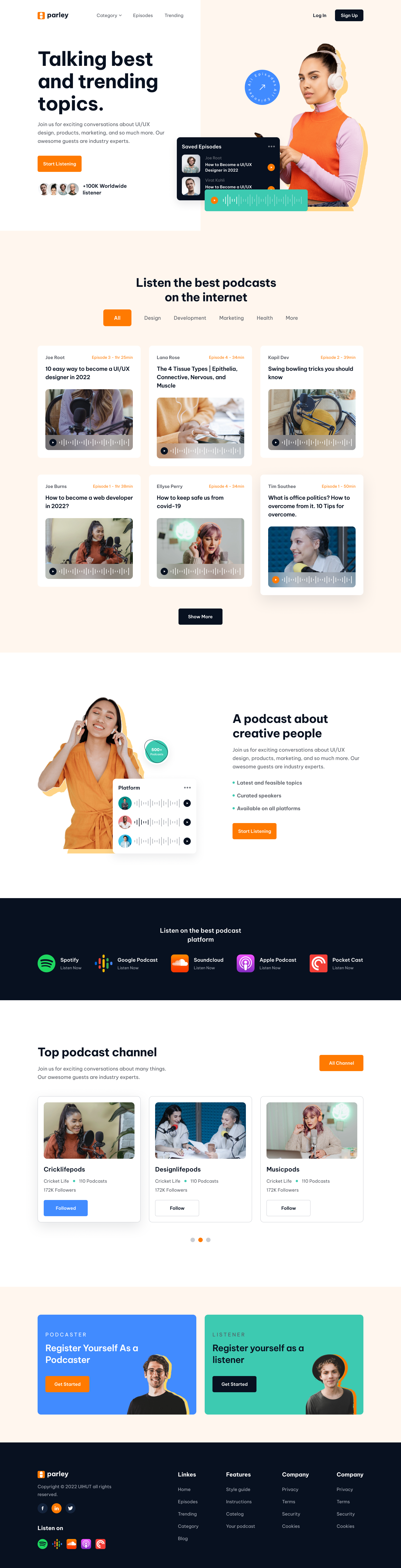 Explore the Best Podcasts with Parley