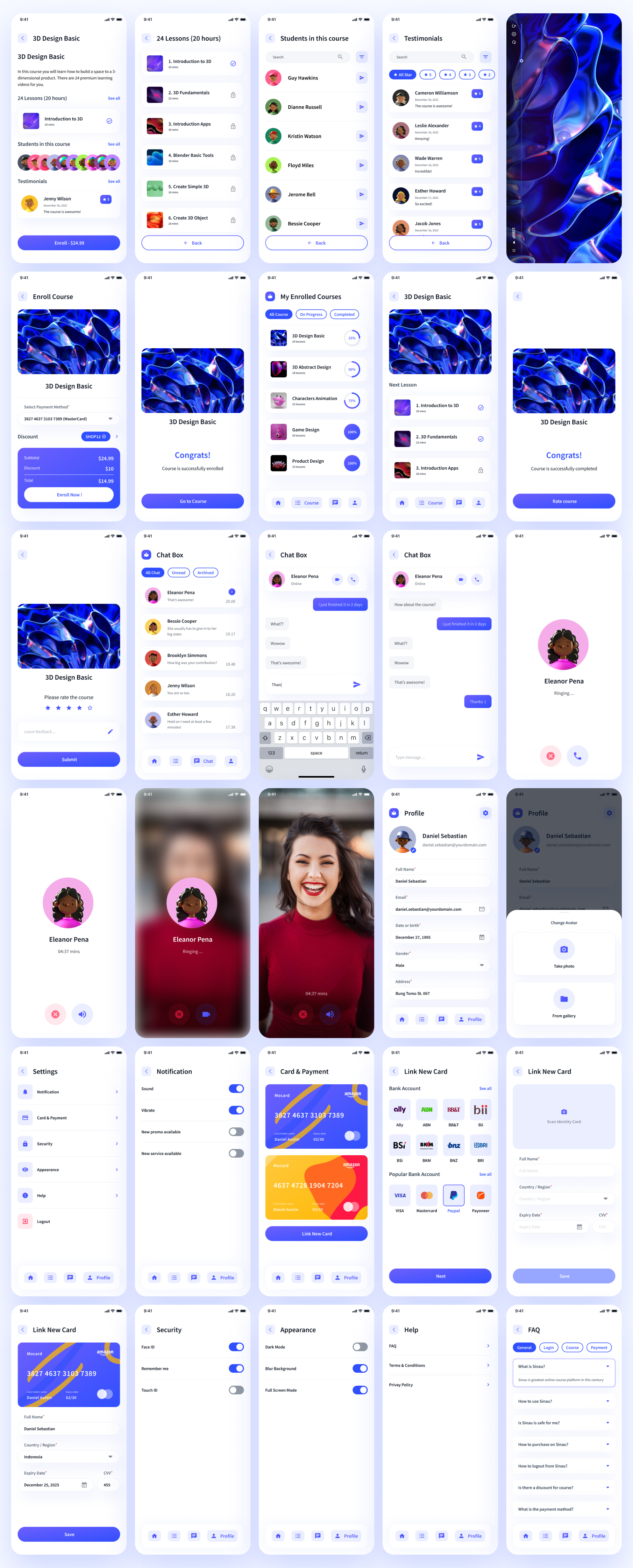 Elearning Mobile app
